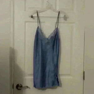 Victoria's Secret Short Nightie Slip Dress With Lace Detail Feminine Sexy